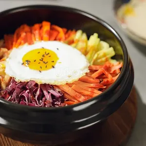 Hàn Quốc Phong Cách Nhỏ Gốm Cát Nồi Thương Mại Ít Pan Gạo Soong Đặc Biệt Đồ Nấu Nướng Cho Gạo Trộn Đồ Nấu Nướng Đá Nồi - Product Image 5