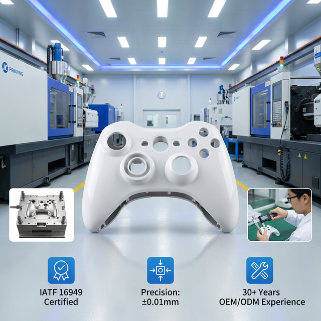 High Precision Custom ABS Plastic Injection Molding Service IATF16949 Certified Factory ±0.01mm Tolerance for Electronics