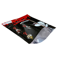 Sachets plats en mylar personnalisés avec impression numérique, sachets debout en plastique, sachets en feuille d'aluminium thermoscellables pour l'emballage de boîtes mystère
