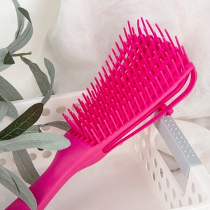 <span class=keywords><strong>Brosse</strong></span> à <span class=keywords><strong>cheveux</strong></span> bouclés flexible et démêlante Gloway, promotionnelle, vente chaude, OEM, octopus, réglable, 3A~4C, <span class=keywords><strong>pour</strong></span> <span class=keywords><strong>cheveux</strong></span> <span class=keywords><strong>afro</strong></span>, humide ou sec - Product Image 5