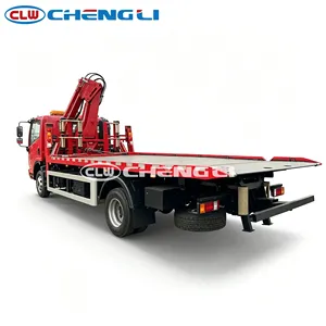 Nouveau prix usine – Camion de remorquage pliable Isuzu 4x2 à 2 essieux de 4,7 m pour le remorquage en parking - Product Image 3