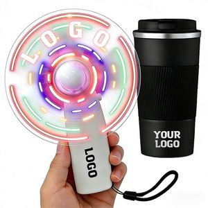Ventilador Eléctrico Portátil de Mano con Pantalla LED, con Logotipo Personalizado, para Regalos Promocionales de Empresa, Eventos y Fiestas, Venta al Por Mayor - Product Image 1