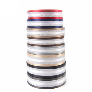 REWIN-correas <span class=keywords><strong>de</strong></span> hombro para bolso, correas <span class=keywords><strong>de</strong></span> nailon Multicolor <span class=keywords><strong>de</strong></span> 38mm y 50mm con patrón <span class=keywords><strong>de</strong></span> rayas y purpurina plateada, venta al <span class=keywords><strong>por</strong></span> mayor - Product Image 1