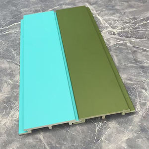 AVEENO 100*17mm coloré extérieur intérieur cour douche mur rideau Wpc <span class=keywords><strong>tablette</strong></span> panneau pour balcon - Product Image 2