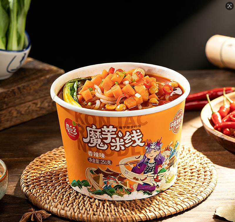 Fuyuan Konjac Rice Noodles Instant Spicy