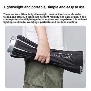 Godox para <span class=keywords><strong>la</strong></span> <span class=keywords><strong>serie</strong></span> Quick Open: Cubierta de luz LED/<span class=keywords><strong>LA</strong></span> de luz constante para flash de estudio portátil tipo paraguas - Product Image 5