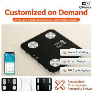 Bilancia Intelligente Multifunzione per il Grasso Corporeo con Display LCD, 26 Indicatori di Salute per la Perdita di Peso, Personalizzabile OEM/ODM, Alta Precisione - Product Image 6