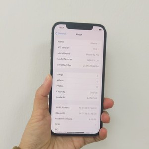 IPhone 12 Pro d'Occasion Débloqué de Gros Pas Cher pour Apple 12 Pro de Haute Qualité Sans Rayures 128 Go 256 Go - Product Image 1