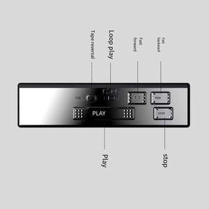Lecteur de <span class=keywords><strong>cassette</strong></span> sans fil BT K66 |   Lecteur de cassettes Hi-Fi rétro nostalgique avec fonction auto-retour et prise casque - Product Image 3