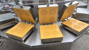Machine à Gaufres Entièrement Automatique pour Gaufrettes, Biscuits et Cornets de Glace, pour la Préparation de Cornets de Glace Sucrés et de Biscuits Roulés - Product Image 6