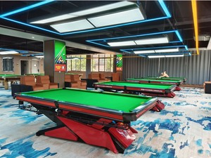 <span class=keywords><strong>Mesa</strong></span> de <span class=keywords><strong>Billar</strong></span> de Bola Ocho China de 9 <span class=keywords><strong>Pies</strong></span> de Fabricación Propia, Diseño Moderno y Atractivo con Pizarra de Bluestone de Jiujiang de 4.5 cm y Marco de Acero al Carbono - Product Image 3