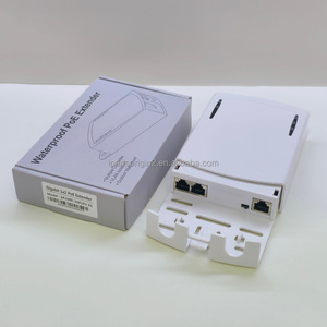 Waterproof Gigabit PoE Repeater 1in2Out10/100/1000Mbps IEEE802.3af/at PoE Extender for CCTV <b>IP</b> <b>Camera</b> 200M Transmission Distance - Product Image 5