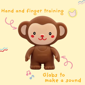 Đồ chơi mềm cho bé sơ sinh Mới <span class=keywords><strong>2025</strong></span> Hình thú thỏ khác Nhựa Đồ chơi phát ra tiếng kêu Giáo dục 3 đến 6 tháng Đồ chơi giác quan Động vật cho trẻ sơ sinh - Product Image 2