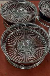 SWIFTOP Nuove Ruote in Acciaio Cromato 40mm ET 100mm PCD per Auto Classiche 13x5.5-22/24/26 Pollici Chevrolet Camaro <span class=keywords><strong>Monte</strong></span> <span class=keywords><strong>Carlo</strong></span> - Product Image 3