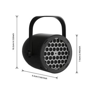 Proiettore LED di Halloween luci RGBW tempesta 360 gradi di proiezione rotante modello IP33 valutato paesaggio esterno regolabile prato - Product Image 3