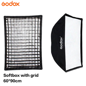 GODOX <span class=keywords><strong>Softbox</strong></span> 60*90cm Rechteckige <span class=keywords><strong>Softbox</strong></span> Honeycomb <span class=keywords><strong>Grid</strong></span> <span class=keywords><strong>Softbox</strong></span> mit Bowens für Portrait Studio Flash Speed lite Unit Portrait - Product Image 3