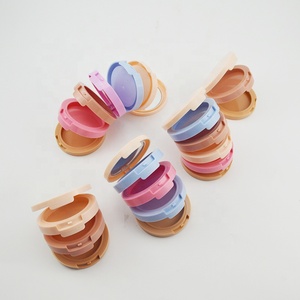 Bảng Màu Lấp Lánh Cho Mặt & Cơ Thể Nhiều Lớp Bột Ép Xếp Chồng Lên Nhau 3 Lớp 50Mm Hộp Đựng Ba Ngăn Nhỏ Gọn Phấn Má Bắt Sáng - Product Image 3