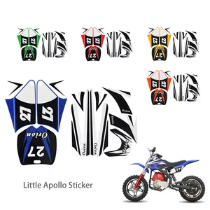 LING QI APOLLO Sticker Graphics For Motorcycle Apollo Pit Bike Motocross 110 125 140 150 200CC