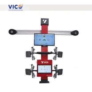 Linea di posizionamento a quattro ruote macchina allineamento pneumatici Vico VWA-YT-L2 prezzo di fabbrica
