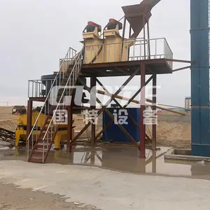 Planta de lavado de arena de ladrillo máquina de lavado y deshidratación de arena de vidrio