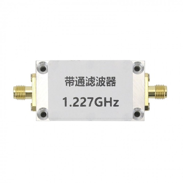 1.227GHz SAW BPF Filter with S M a Connector Optical Band Pass Filter for GPS L2 Band Satellite Positioning
