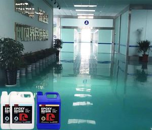2 Part 3D Bathroom Floor Epoxy Sealer Clear Coat Resin Liquid for Concrete <b>Construction</b> Woodworking Packing Paint Coverage - Product Image 3