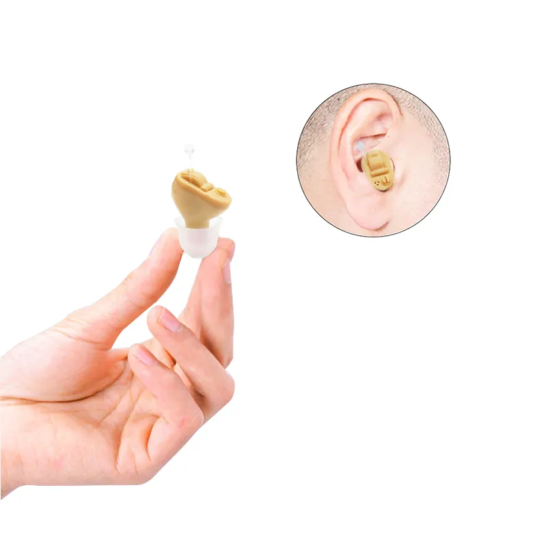 Più nuovo prodotto trasparente shell orecchio amplificatore mini hearing aid