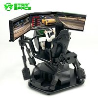 Simulador de Carreras F1 VR, Máquina de Juego de Carreras de Autos Virtuales Realistas, Simulador de Movimiento 6dof, Simulador de Conducción PS5, Simulador de Conducción de Autos con 3 Pantallas