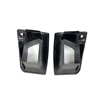 Couvre-prise d'air de pare-chocs avant en fibre de carbone sèche style TR pour BMW G87 M2 2023+