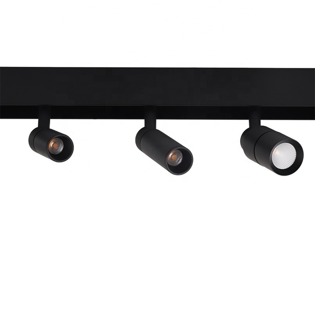New Design 2W 3W 5W Slim Magnetic Led Track Light Dimmable Mini Adjustable Cob Led Magnetic Spot Track Light for Shop