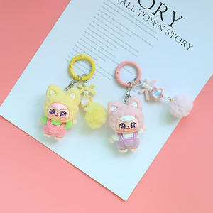 Boneka Kucing Sweety Baru, Gantungan Kunci Kreatif, Aksesoris Hadiah, Liontin Lucu untuk Wanita & Anak Perempuan, Hiasan Gantungan Kunci - Product Image 2