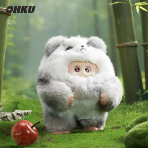 100% Genuino Fluffy Giggle Monster Furry Forest Caja Sorpresa de Vinilo Segunda Generación Figuras de Anime Decorativas de <span class=keywords><strong>Dibujos</strong></span> <span class=keywords><strong>Animados</strong></span> Colgante de Juguete Regalo - Product Image 3