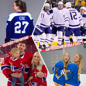 เสื้อฮอกกี้น้ำแข็งคุณภาพสูง ขายส่ง ปรับแต่งโลโก้ได้ แบบซับลิเมชั่น ผลิตจากโพลีเอสเตอร์ - Product Image 6