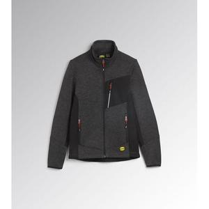 Chaqueta Deportiva Tejida Diadora Chicago 4XL, Transpirable, Color Gris Asfalto, Estilo Sólido - Product Image 1