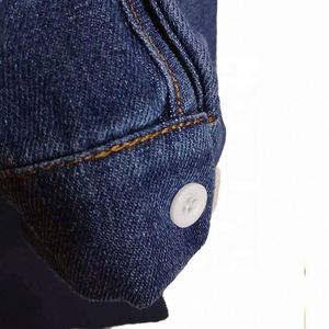YP Wholesale Veste <span class=keywords><strong>Femme</strong></span> Dames <span class=keywords><strong>Manteau</strong></span> <span class=keywords><strong>Long</strong></span> en Jean Oversize Coupe-Vent en Denim pour l'Automne - Product Image 4