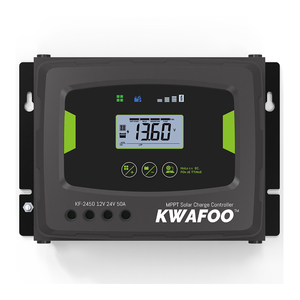 Livraison gratuite KWAFOO 50a <span class=keywords><strong>Mppt</strong></span> Smart Solar Converter Regulator Charge Controller Setup <span class=keywords><strong>Mppt</strong></span> Battery Charger Meter <span class=keywords><strong>100</strong></span>/<span class=keywords><strong>50</strong></span> US Stock - Product Image 2