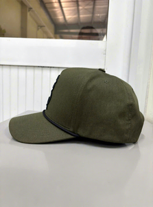 Gorra de Béisbol Personalizada de 5 Paneles, de Algodón Oliva, Precurvada, con Cuerda, Estilo Casual, Hip Hop, Urbano, para Adultos, Hecha en Vietnam - Product Image 2