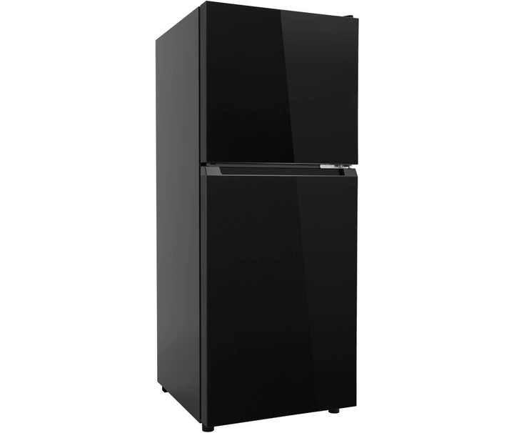 New conditions for BCD-138 frost-free top-mounted refrigerators with stainless steel doors and electric compressors for home and hotel use.