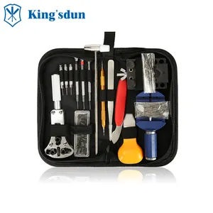 Kingsdun Đồng Hồ Sửa Chữa 147Pcs Xem Corkscrew Remover Mùa Xuân Sửa Chữa Pry Screwdriver Đồng Hồ Xem Công Cụ Sửa Chữa Kết Hợp Thiết Lập