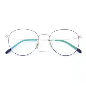 Factory Price Stock Clearance Random Color Size and model Titanium material Teenager Fashion Design optical Glasses ready stock