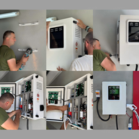 CCS2 CCS1 Chademo NACS GBT 20KW 30KW 40KW 60KW Chargeur rapide DC 40kw 50kw Station de recharge rapide pour véhicules électriques