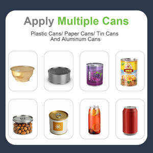 آلة أوتوماتيكية لتعليب وختم علب البيرة، ماكينة ختم العلب المعدنية - Product Image 4