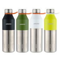 Bouteille isotherme personnalisée avec logo, gourde sport, bouteille à cola isolée en acier inoxydable