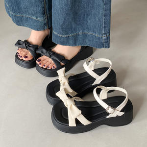 Sandalias de Plataforma para Mujer, para Uso en Exteriores, Impresionantes y Favorecedoras, Sandalias de Vestir, Nueva Llegada Verano 2026 - Product Image 1