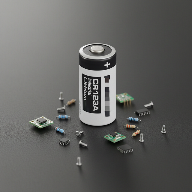 Best Price CR123A Industrial 3v 1550 MAh Lithium Rechargeable Cylinder Battery for Camera in Stock
