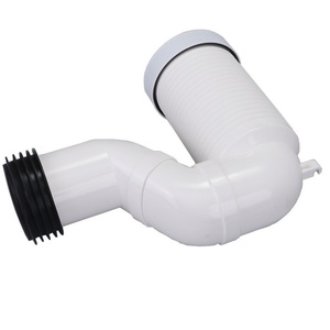 Tuyau de vidange de <span class=keywords><strong>toilette</strong></span> universel de marque moderne, à poser au sol, à drainage mural, en PVC/PP, avec garantie de 3 ans, installation facile - Product Image 5