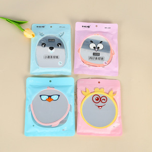 Cartoon <b>Tabletop</b> <b>Mirror</b> Round Folding Wall Mounted Makeup <b>Mirror</b> For Home Student Dormitory Desktop Use - Product Image 4