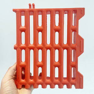 Plástico duradero de alta resistencia para enfermería y engorde en equipos de cría de animales de granja, suelo de listones con fugas completas para cerdos - Product Image 5