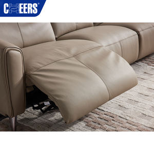 मनवाह ने गर्म बिक्री के रिक्लियर सोफा आधुनिक लक्जरी लिविंग रूम फर्नीचर मॉड्यूलर 3 + 2 इलेक्ट्रिक सेशनल चमड़े के सोफे सेट - Product Image 6