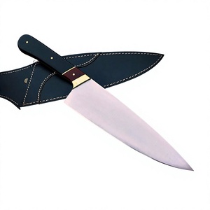 Couteau de cuisine en acier Damas en promotion – Couteaux de chef allemands en acier inoxydable pour la maison, idéaux pour couper les légumes et la viande - Product Image 5